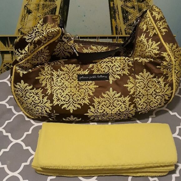 Petunia Pickle Bottom small diaper bag chinese oriental pattern s… - Picture 1 of 8